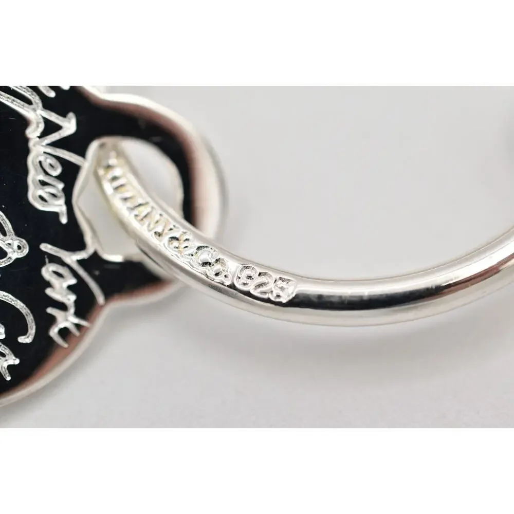 Tiffany & Co. Horseshoe Keyring Tiffany Notes Heart Charm Sterling Silver 925